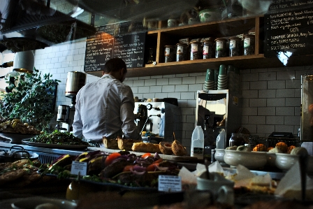 Photo Personne café intérieur restaurant