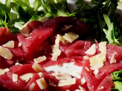 Gericht essen salat produzieren Foto