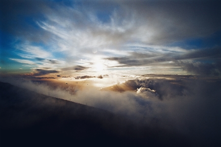 Landscape sea nature horizon Photo