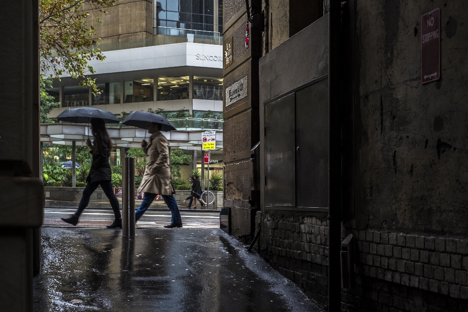 Water pedestrian walking road