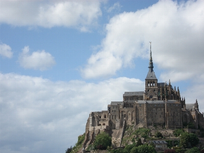 Rock sky building travel Photo