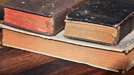 Book wood old box Photo