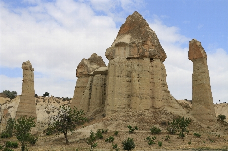 Landscape sand rock monument Photo