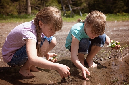 Water nature people girl Photo