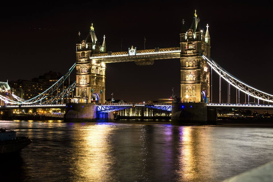 Water light architecture bridge