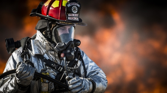 Water smoke orange portrait Photo