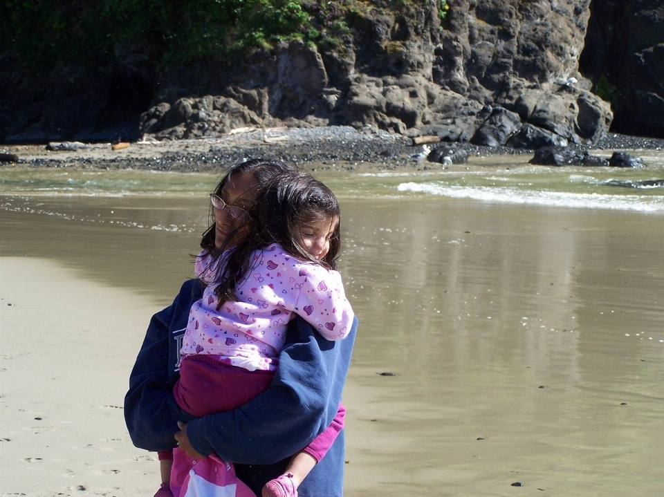 Beach sea water people