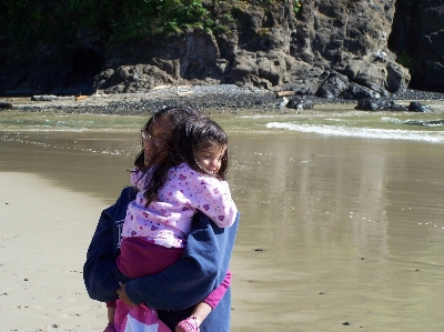 Foto Pantai laut air rakyat