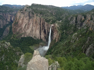 Landscape nature waterfall mountain Photo