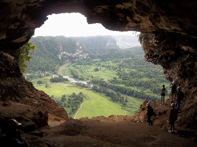 Landscape formation arch cave Photo