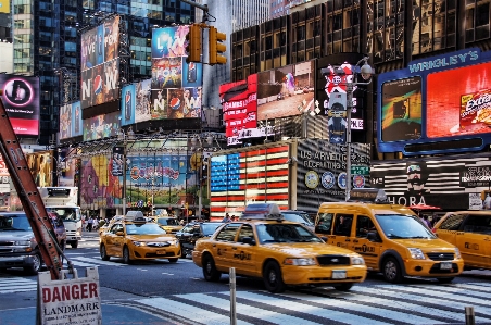 Pedestrian road skyline traffic Photo