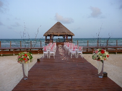 Beach sea boardwalk pier Photo