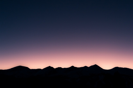 Landscape nature horizon silhouette Photo