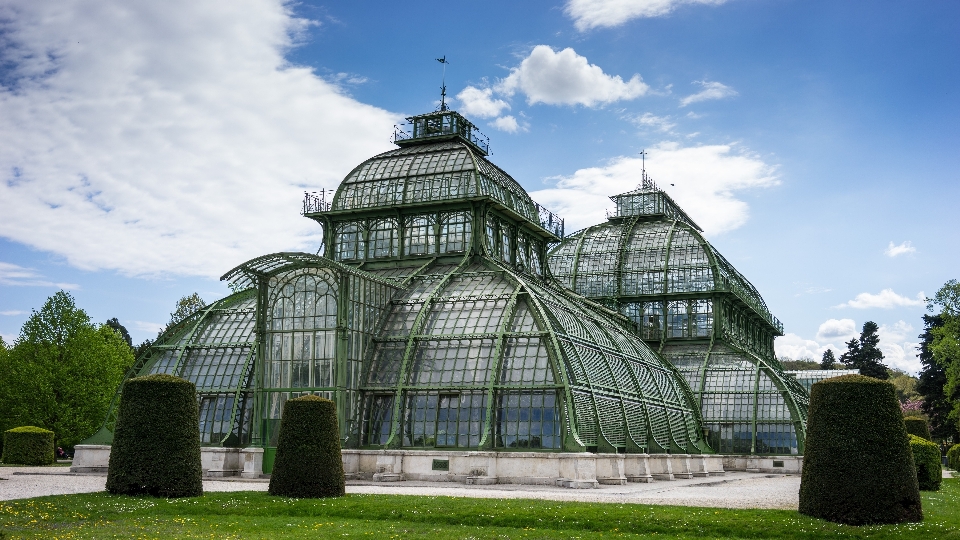 Architektura struktura szkło pałac