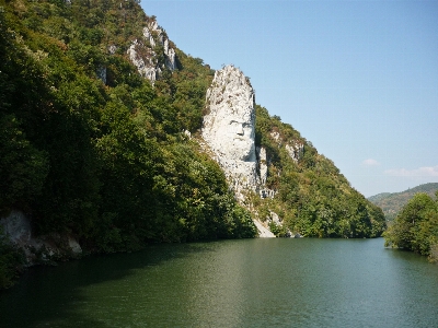 Mountain lake river valley Photo