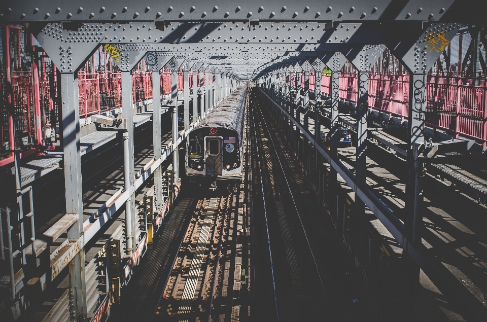 Architecture structure railway bridge