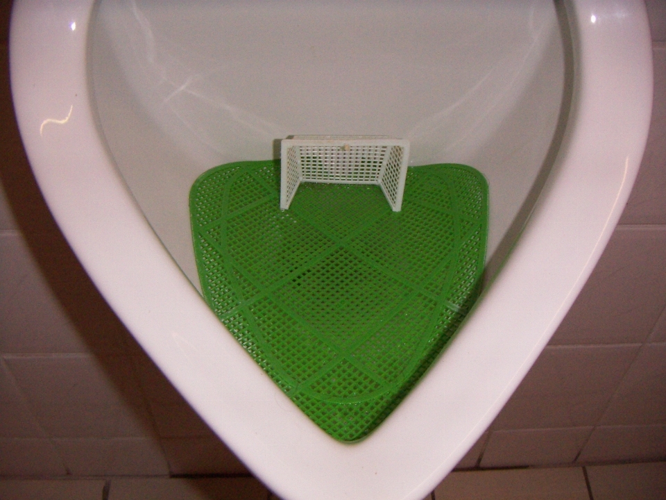 Verde tabla de surf baño fútbol