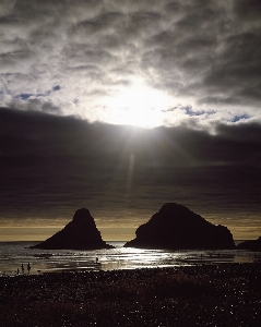 Beach landscape sea coast Photo