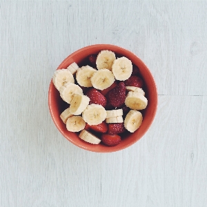 Foto Barco fruta prato refeição