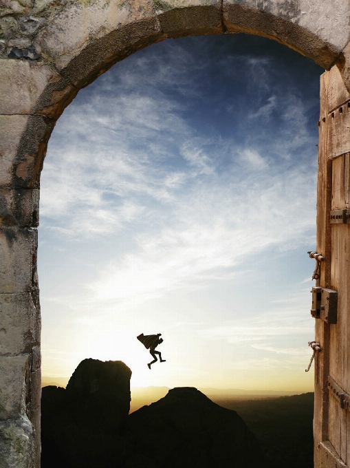 Natur rock die architektur himmel