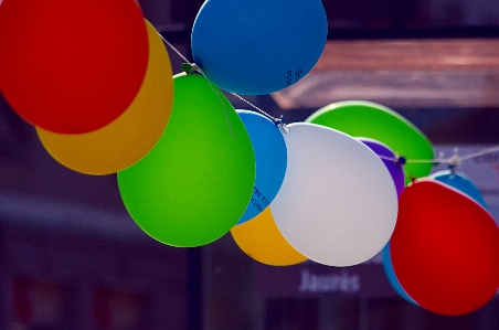 Foto Luz ar balão cidade