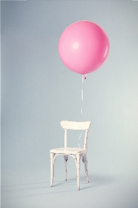 White chair interior balloon Photo