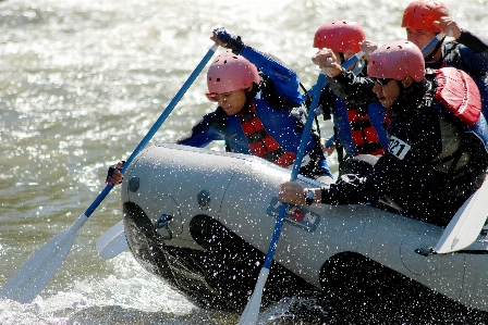 Water group sport river Photo