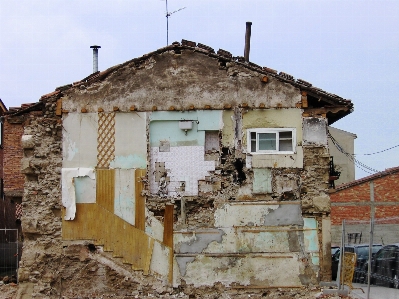 Foto Rumah kota bangunan dinding