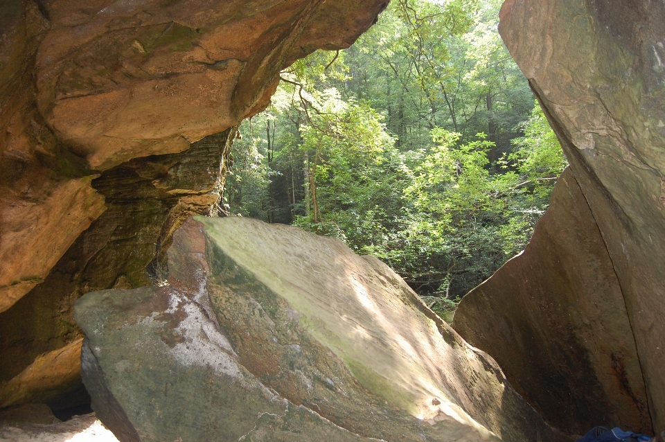 Natura na wolnym powietrzu rock góra