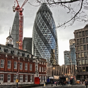 Architecture skyline street glass Photo