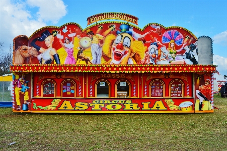 Recreation amusement park facade Photo