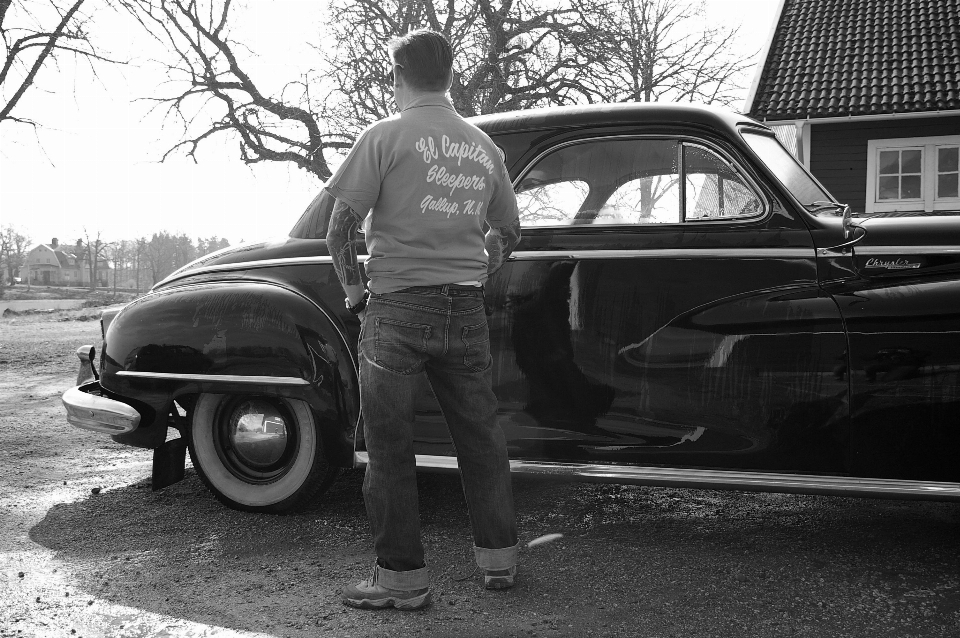 En blanco y negro
 auto rueda vehículo