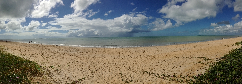 Pantai lanskap laut pesisir