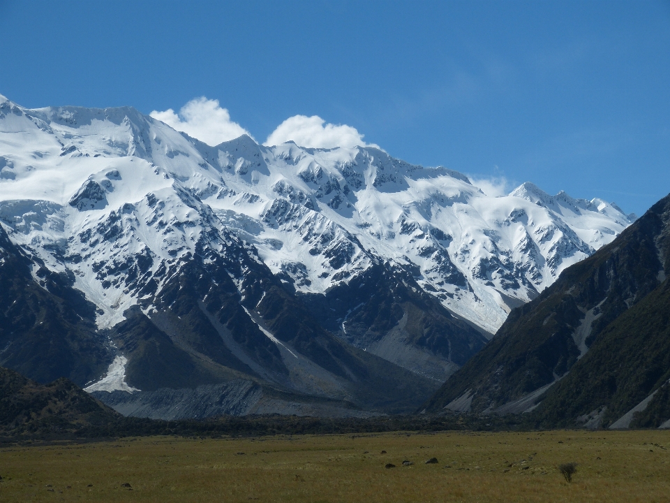 Landscape nature mountain snow