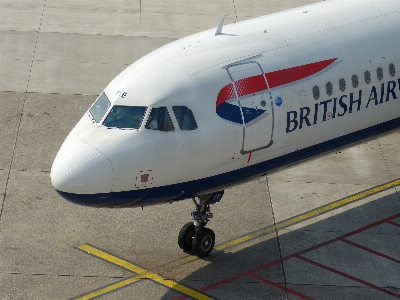 Wing fly airport airplane Photo