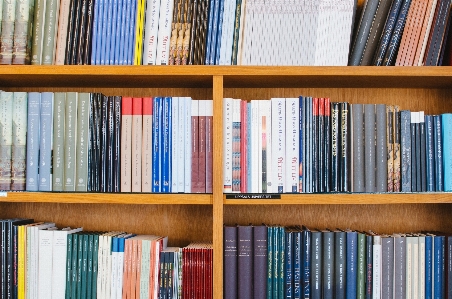 Read reading shelf stack Photo