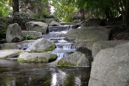 Water rock waterfall river Photo