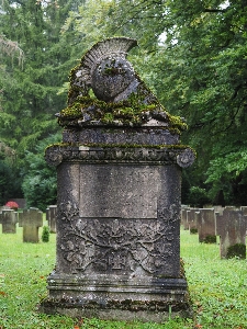 Dark cemetery tombstone grave Photo