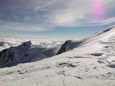 Mountain snow winter adventure Photo