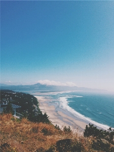 Beach landscape sea coast Photo