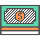 Dollar bill Icon