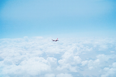 Foto Ala nube cielo volador