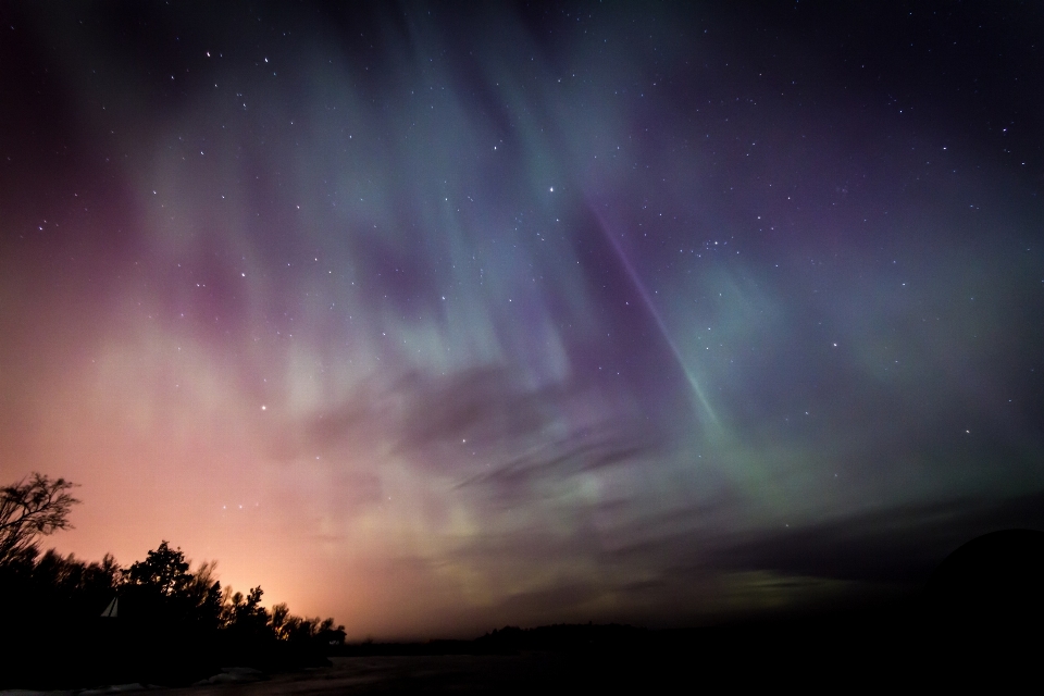 Nature light sky night