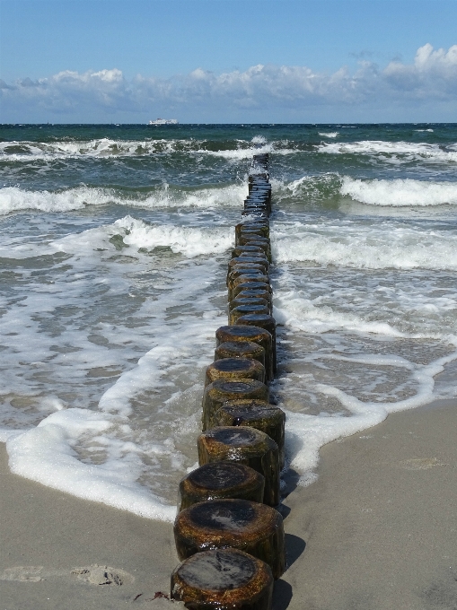 Pantai laut pesisir air