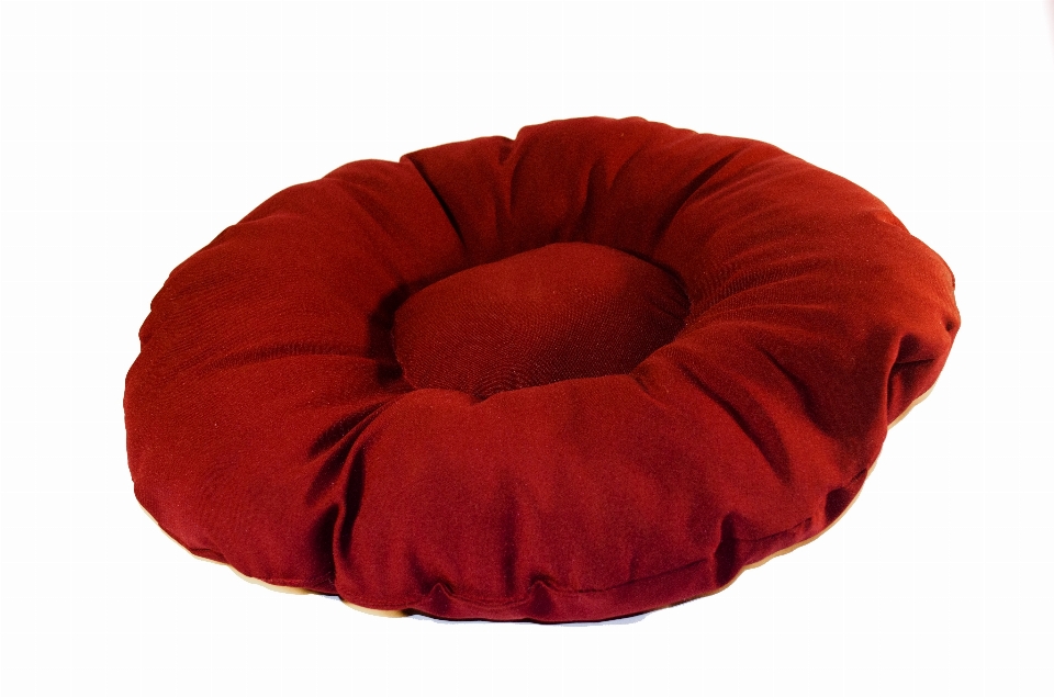 Pétalo rojo muebles almohada