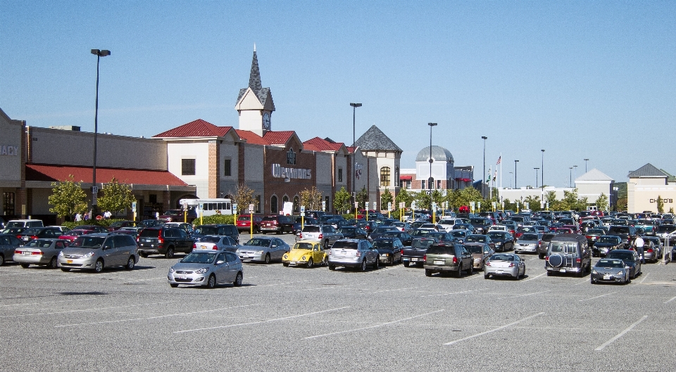 Fußgänger verkehr stadt parken