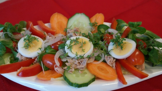 Dish meal food salad Photo