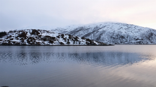 Landscape sea water mountain Photo