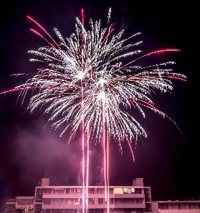 ışık yeniden yaratma havai fişek kutlama Fotoğraf