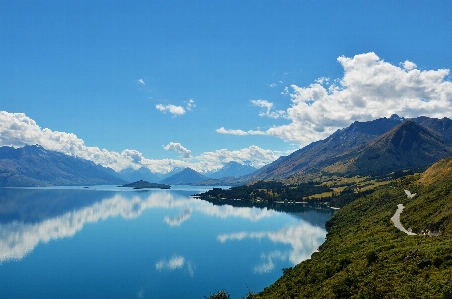 Landscape nature mountain cloud Photo